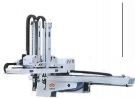 Five axis double section robot arm